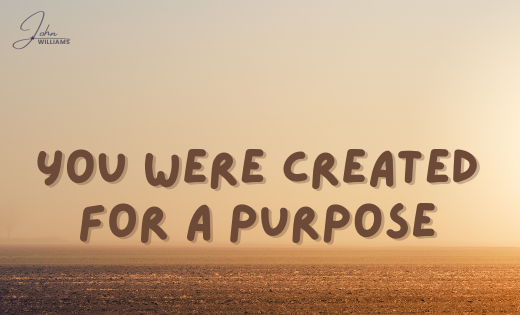 you were created for a purpose